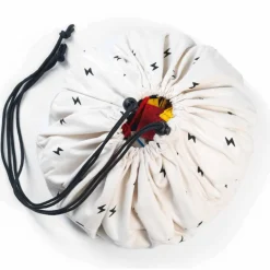 Petit sac à jouets / tapis de jeu 2 en 1 éclair