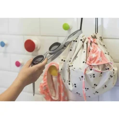 Petit sac à jouets / tapis de jeu 2 en 1 cerise doré