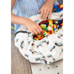 Petit sac à jouets / tapis de jeu 2 en 1 supergirl