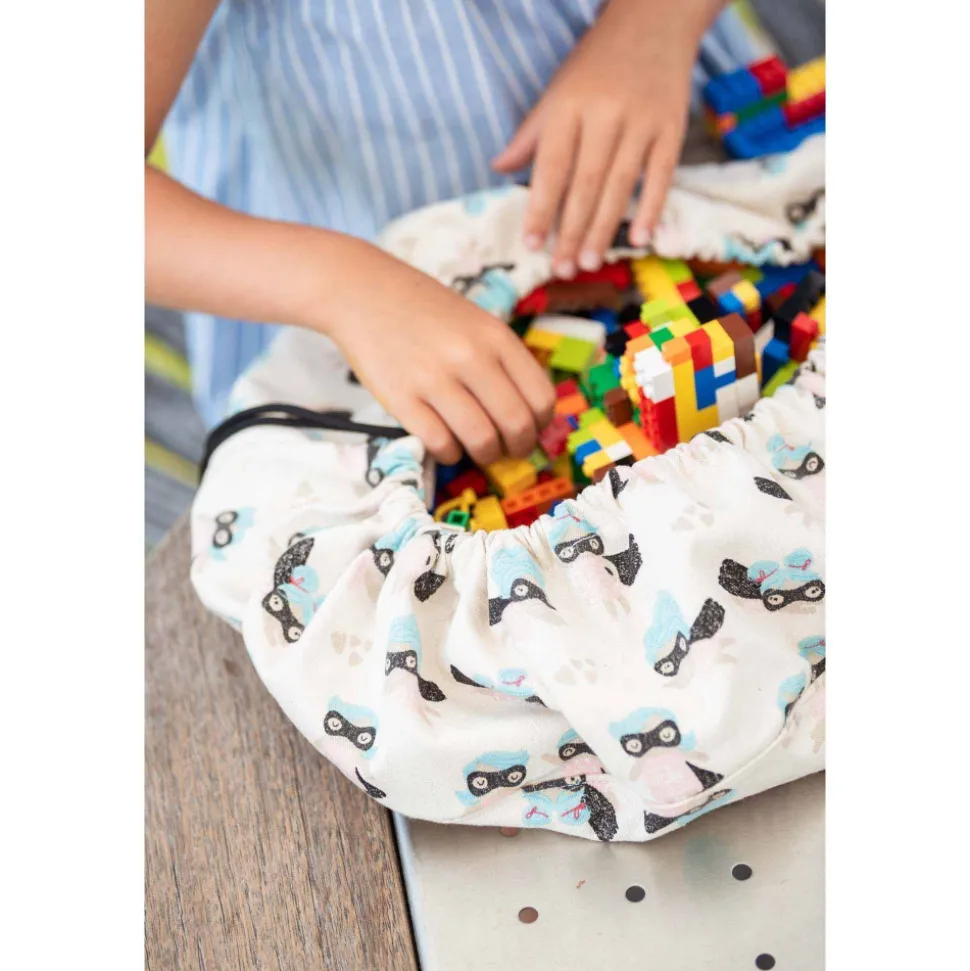 Petit sac à jouets / tapis de jeu 2 en 1 supergirl