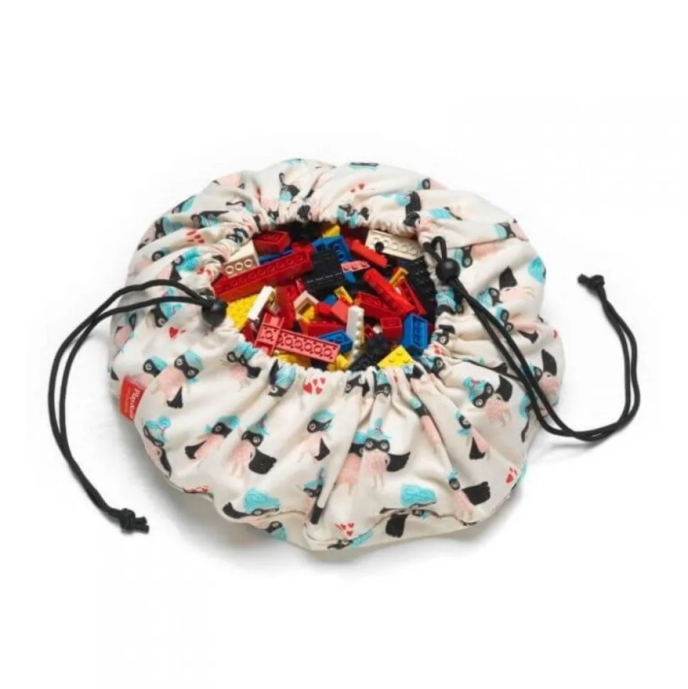 Petit sac à jouets / tapis de jeu 2 en 1 supergirl