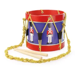 Petit tambour en bois la garde royale