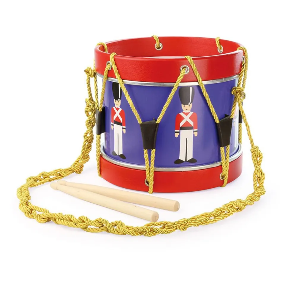 Petit tambour en bois la garde royale