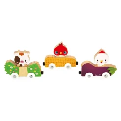 Petit train magnétique animaux de la ferme