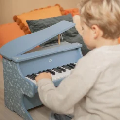 Piano en bois - bleu