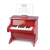 Piano en bois 18 touches rouge