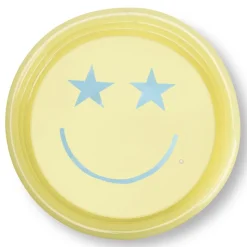 Piscine bébé ø 150 cm 3 anneaux smiley jaune