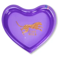Piscine bébé ø 150 cm cœur violet 3 anneaux