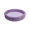 Piscine bébé ø 100 cm léopard violet 2 anneaux
