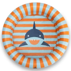 Piscine bébé ø 60 cm requins 2 anneaux