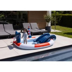 Piscine de jeu 210 cm baleine
