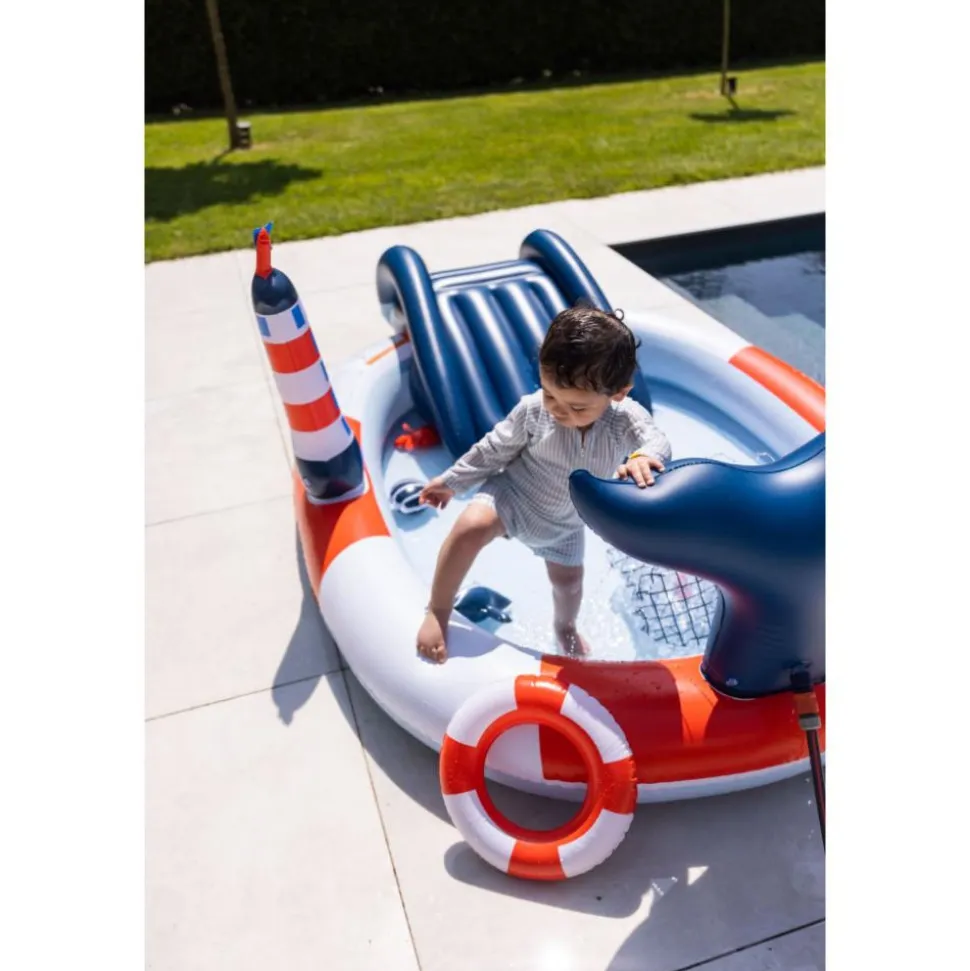 Piscine de jeu 210 cm baleine