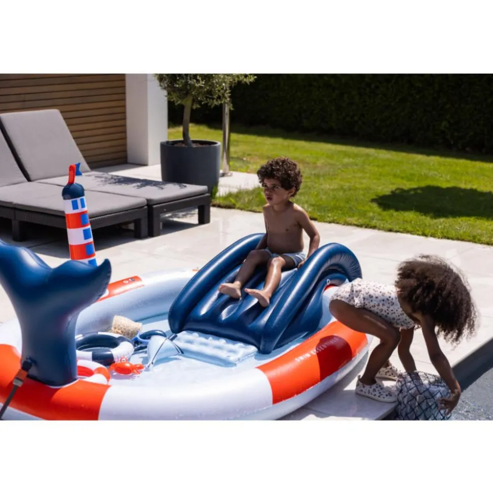 Piscine de jeu 210 cm baleine
