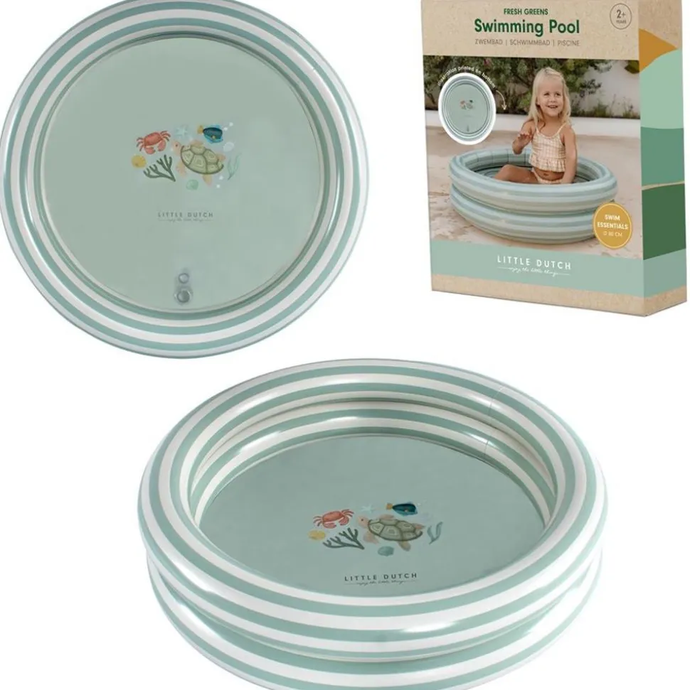 Piscine gonflable pour enfant 80 cm fresh greens