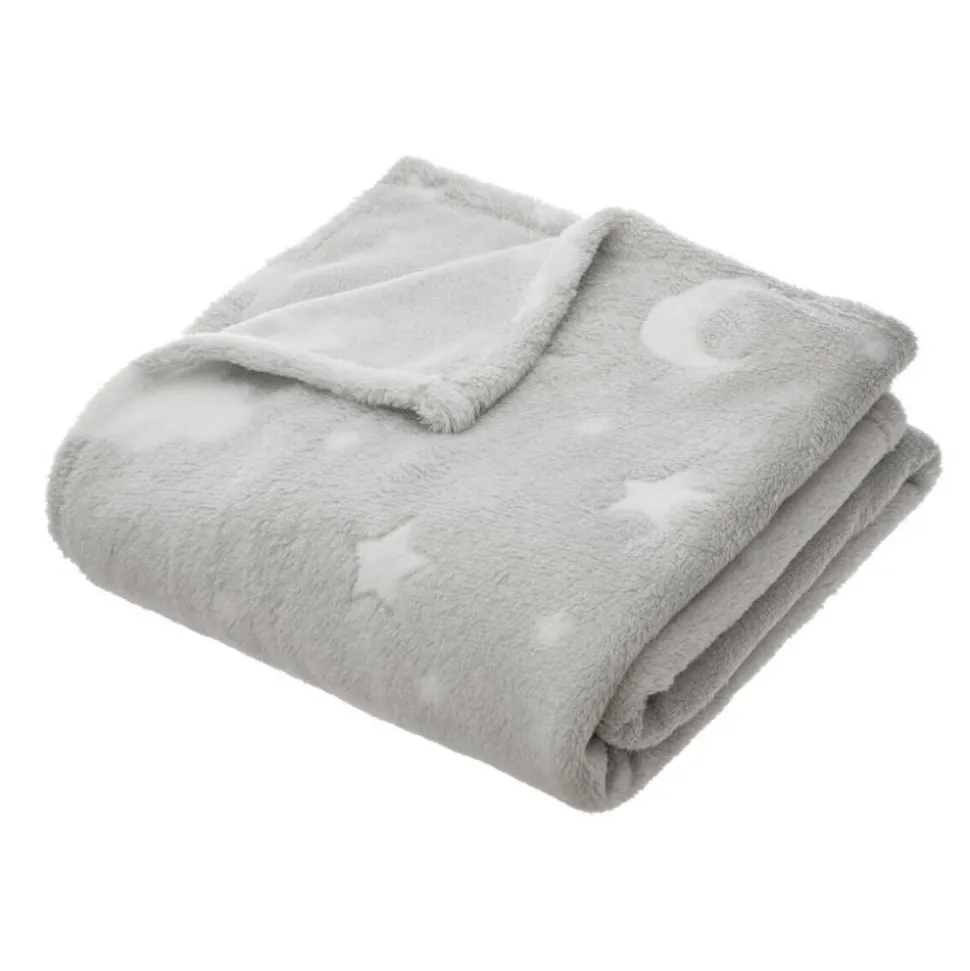 Plaid enfant gris souris