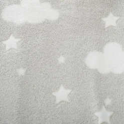 Plaid enfant gris souris
