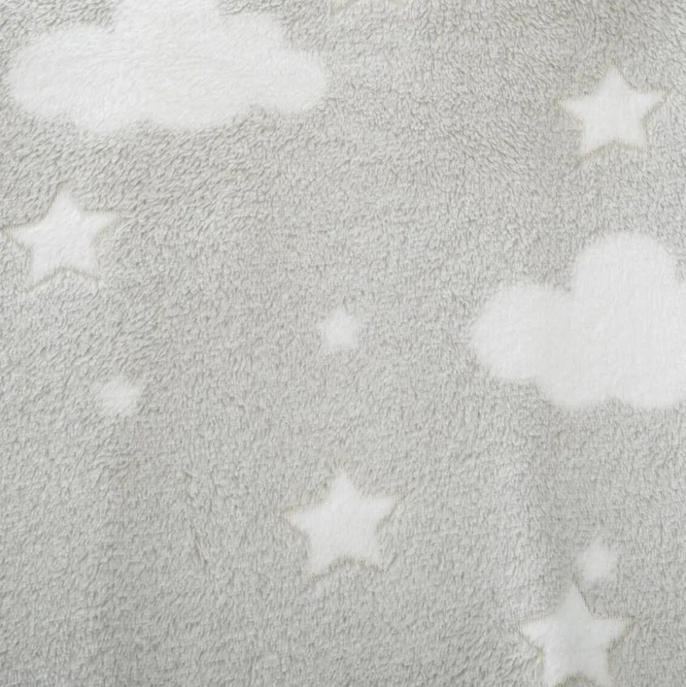 Plaid enfant gris souris