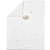 Plaid 75 x 100 cm velours blanc fanfan