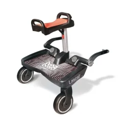 Planche à roulettes buggy board maxi + noir et rouge