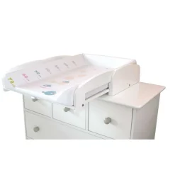 Plan à langer avec matelas intégré