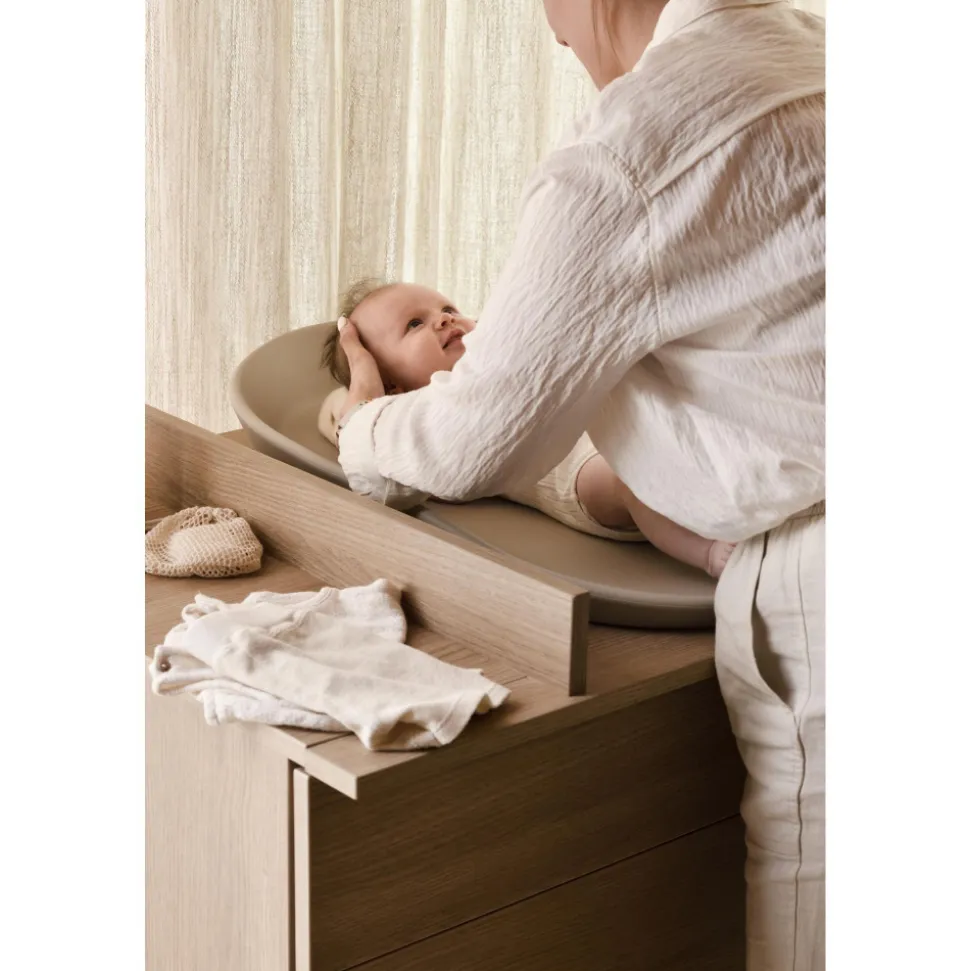 Plan à langer pour commode flow honey ash