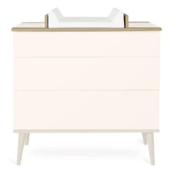 Plan à langer pour commode flow argile et oak