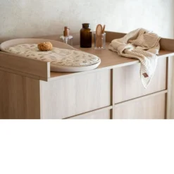 Plan à langer pour commode kyo - honey ash