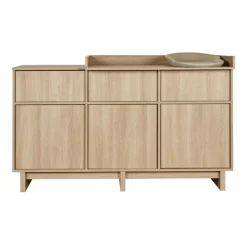 Plan à langer pour commode kyo - honey ash