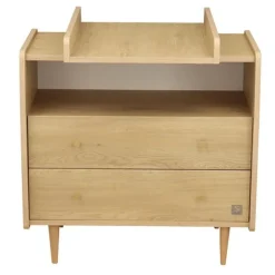 Plan à langer pour commode 2 tiroirs 1 niche my love