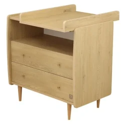 Plan à langer pour commode 2 tiroirs 1 niche my love