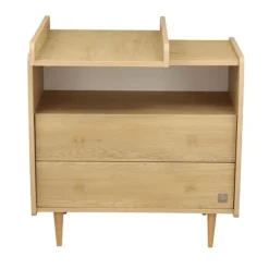 Plan à langer pour commode 2 tiroirs 1 niche my love