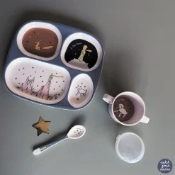 Plateau à 4 compartiments le petit prince