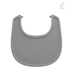 Plateau tablette pour chaise haute nomi gris