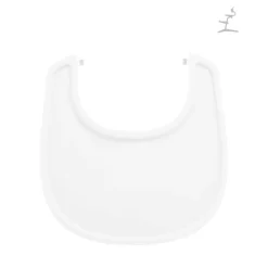 Plateau tablette pour chaise haute nomi blanc