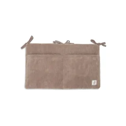 Pochette de lit cloudy rib milky coffee