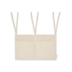 Pochette de lit corduroy nougat 30x50 cm