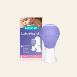 Poire à mamelons latch assist