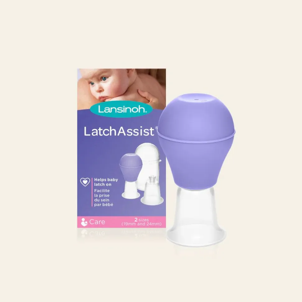 Poire à mamelons latch assist