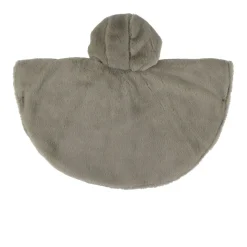 Poncho bébé en fausse fourrure 18-36m - kaki