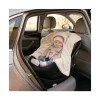 Poncho bébé en fausse fourrure 18-36m - beige
