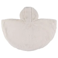 Poncho bébé en fausse fourrure 18-36m - beige