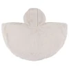 Poncho bébé en fausse fourrure 6-12m - beige
