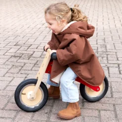 Poncho chaud de voyage imperméable choco