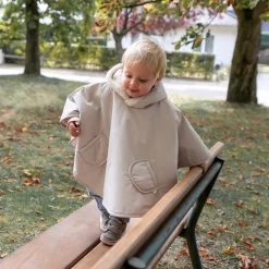 Poncho chaud de voyage imperméable neutral
