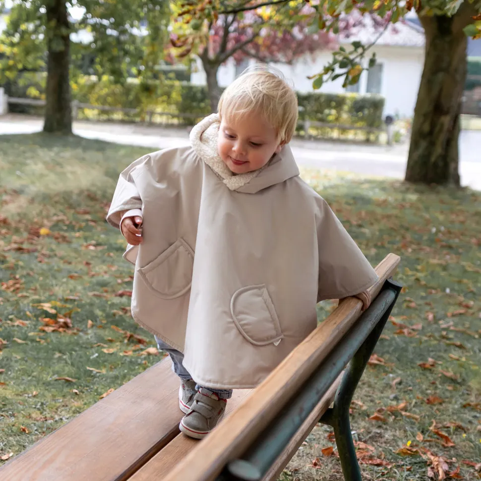 Poncho chaud de voyage imperméable neutral