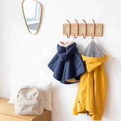 Poncho chaud de voyage imperméable navy