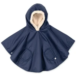 Poncho chaud de voyage imperméable navy