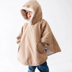Poncho chaud de voyage imperméable natural