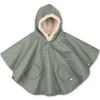 Poncho chaud de voyage imperméable green