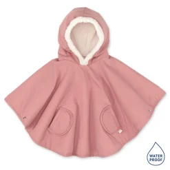Poncho chaud de voyage imperméable hibiscus